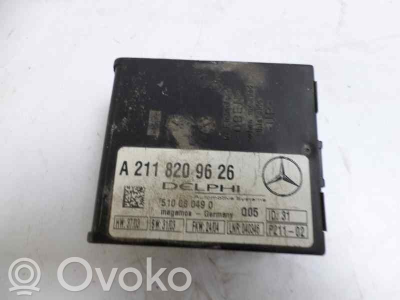 Mercedes-Benz E W211 Modulo comfort/convenienza