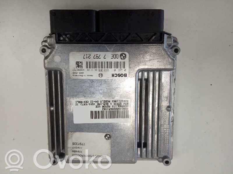 Engine control unit/module   0281011963,7797217