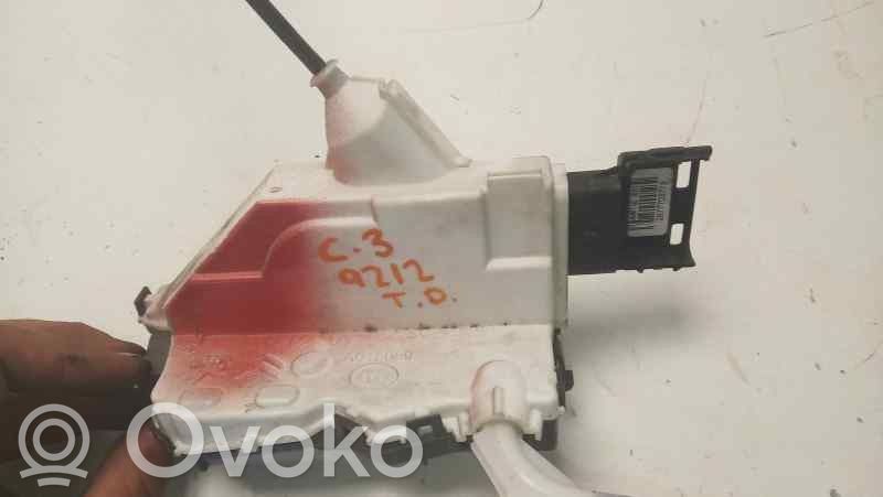 Citroen C3 Takaoven lukko 