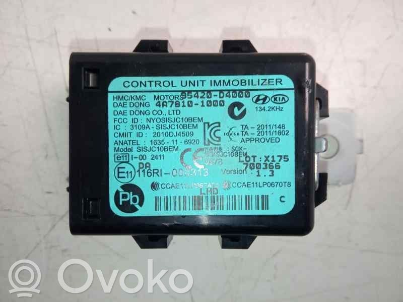 Alte unități/module de control   95420D4000