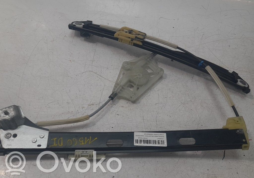 Regulador manual de la ventanilla delantera   5FA837461B