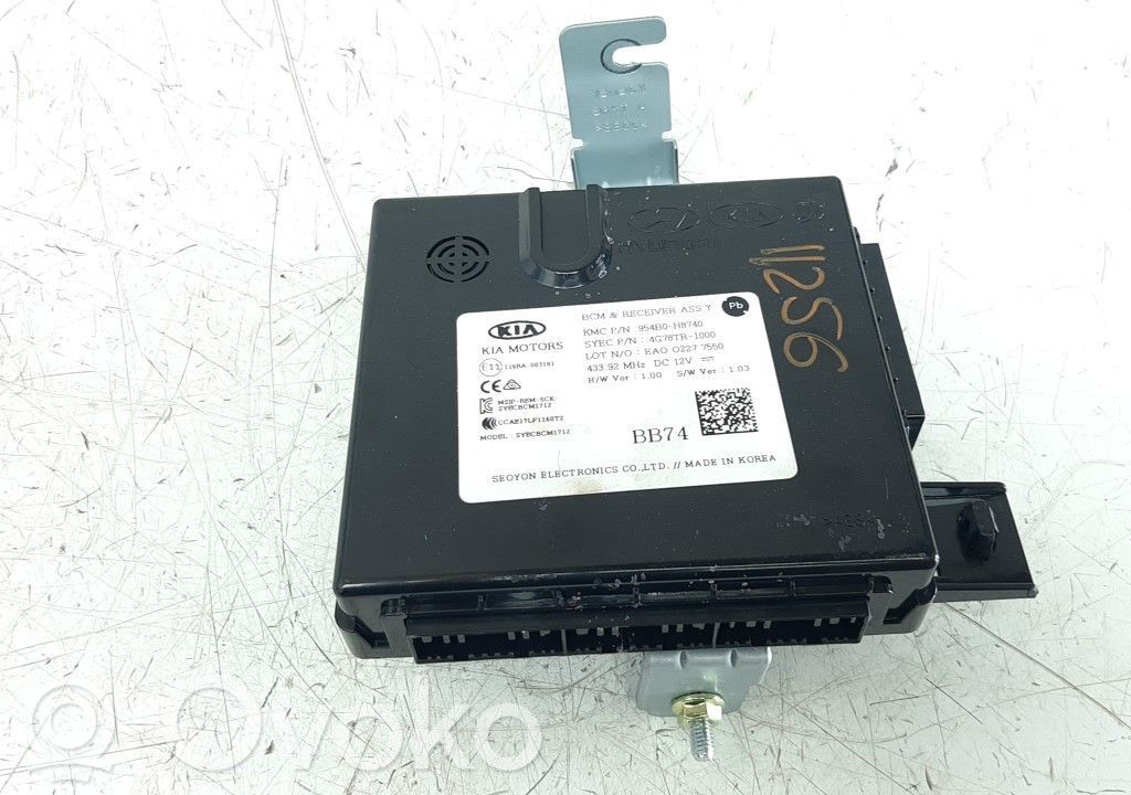 KIA Stonic Other control units/modules 