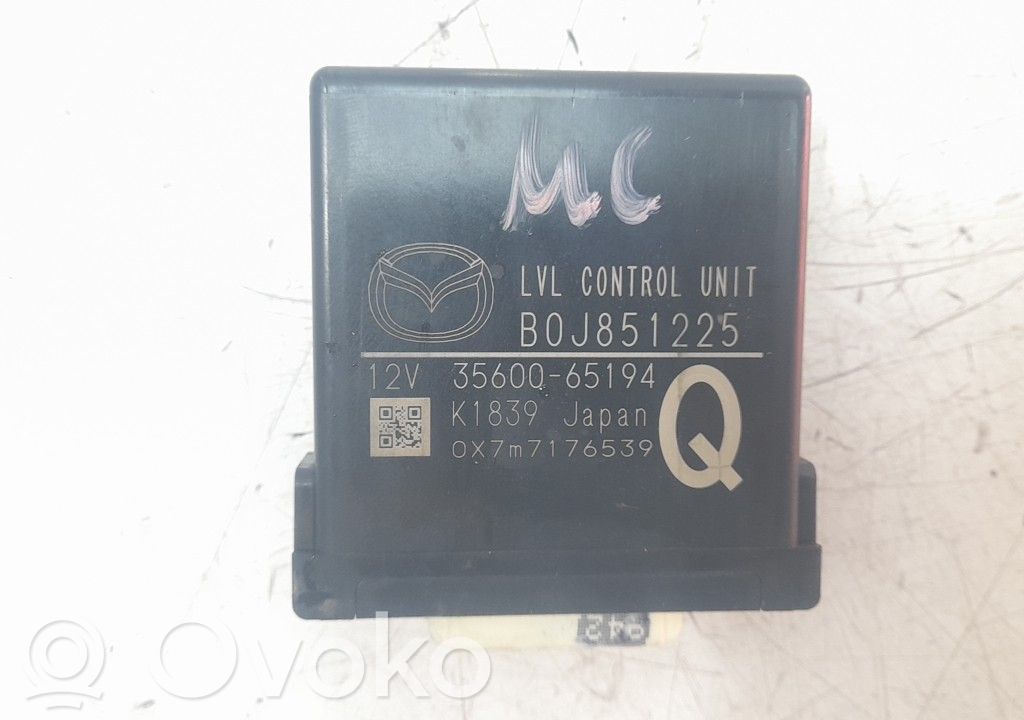 Mazda 3 Other control units/modules 