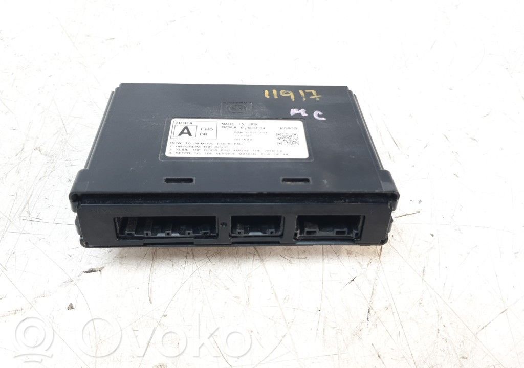 Other control units/modules   BCKA675L0G