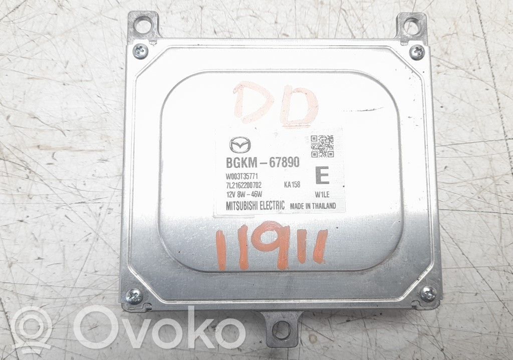 Mazda 3 Xenon control unit/module 