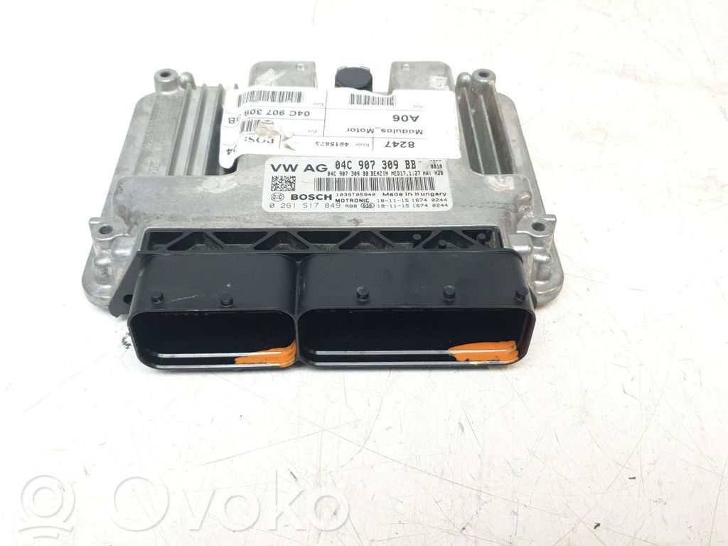 Engine control unit/module   04C907309BB,0261S17849