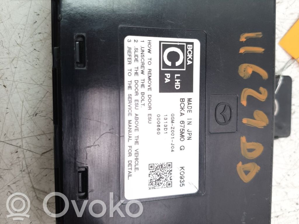 Mazda 3 Module confort 