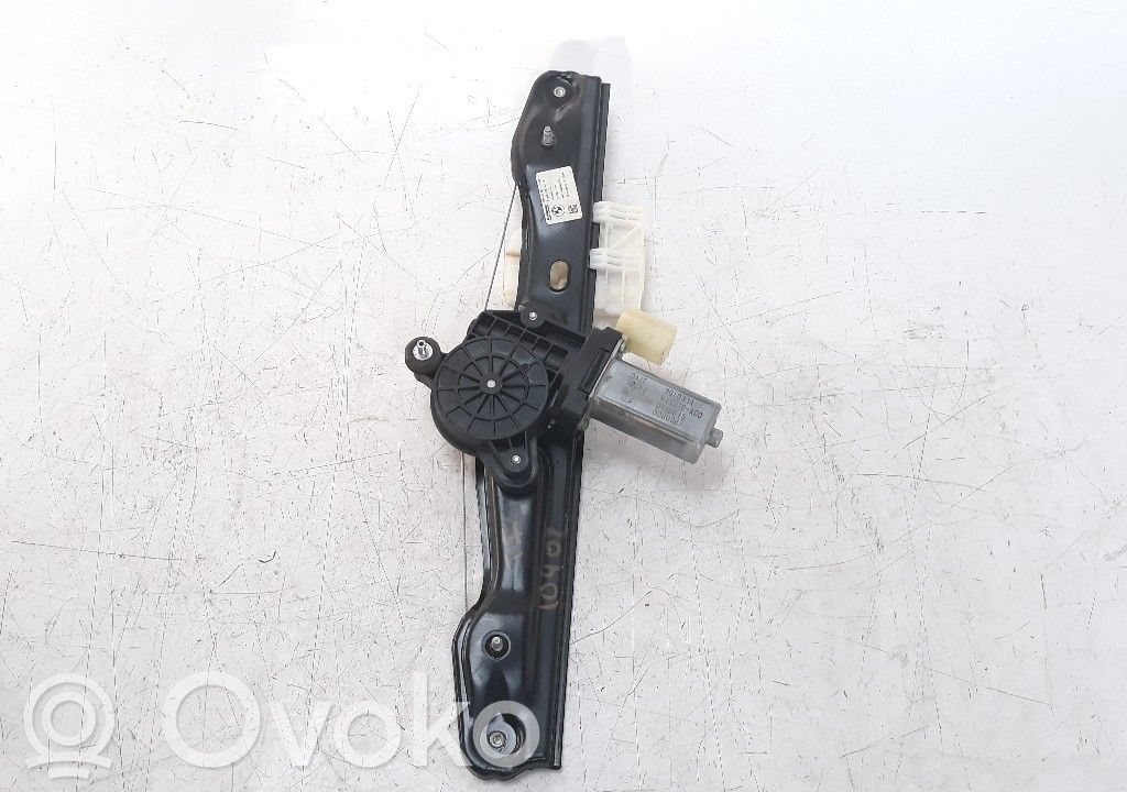 BMW 1 E82 E88 Meccanismo di sollevamento del finestrino posteriore senza motorino 