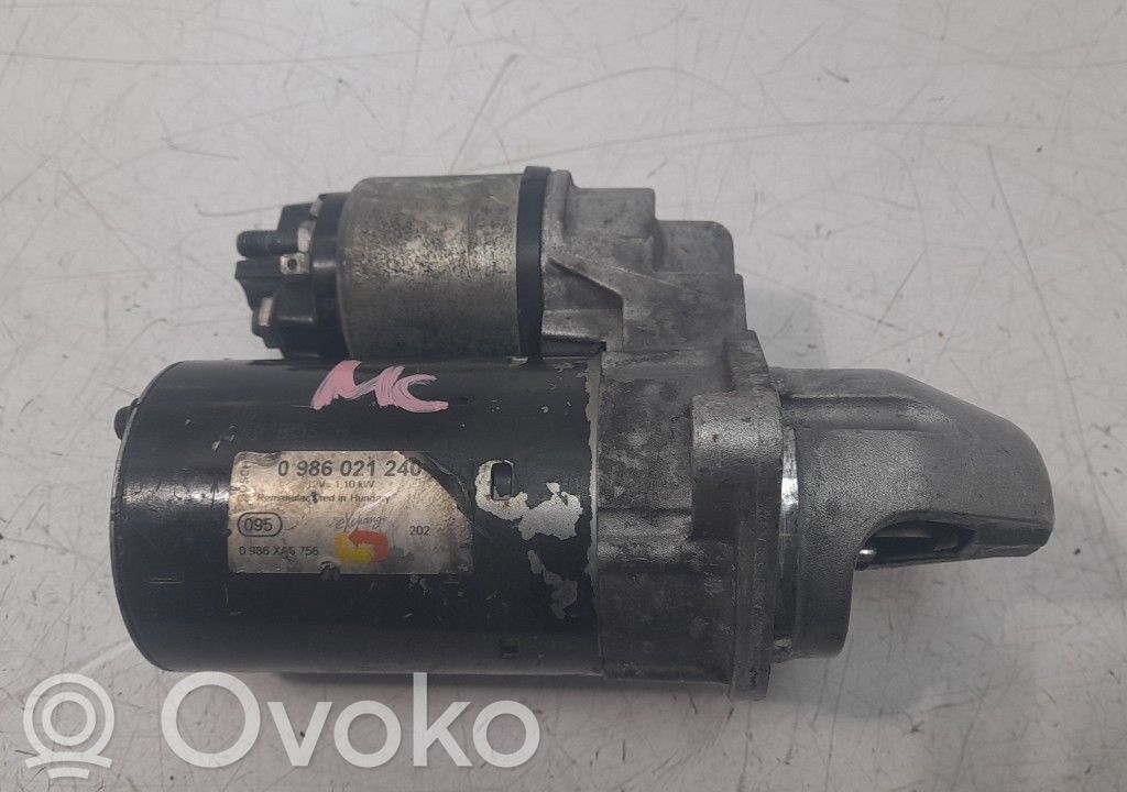 Opel Combo C Motor de arranque 