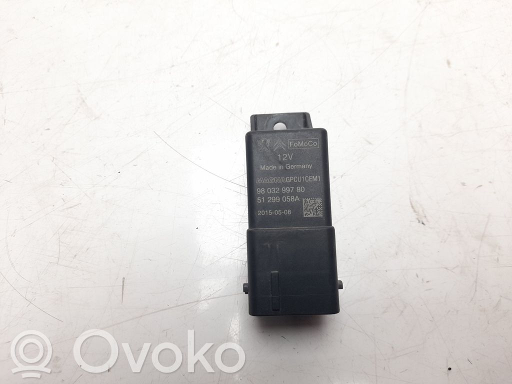 Módulo de fusible   9803299780