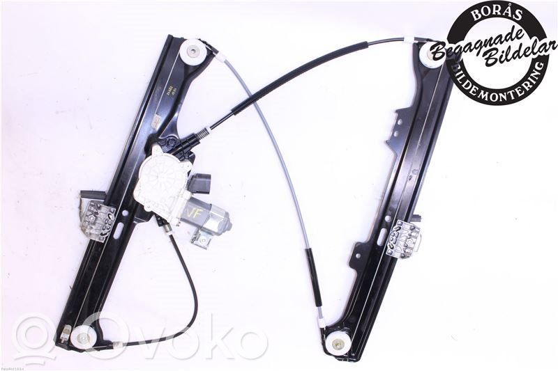 BMW 5 E60 E61 Regulador de puerta delantera con motor 