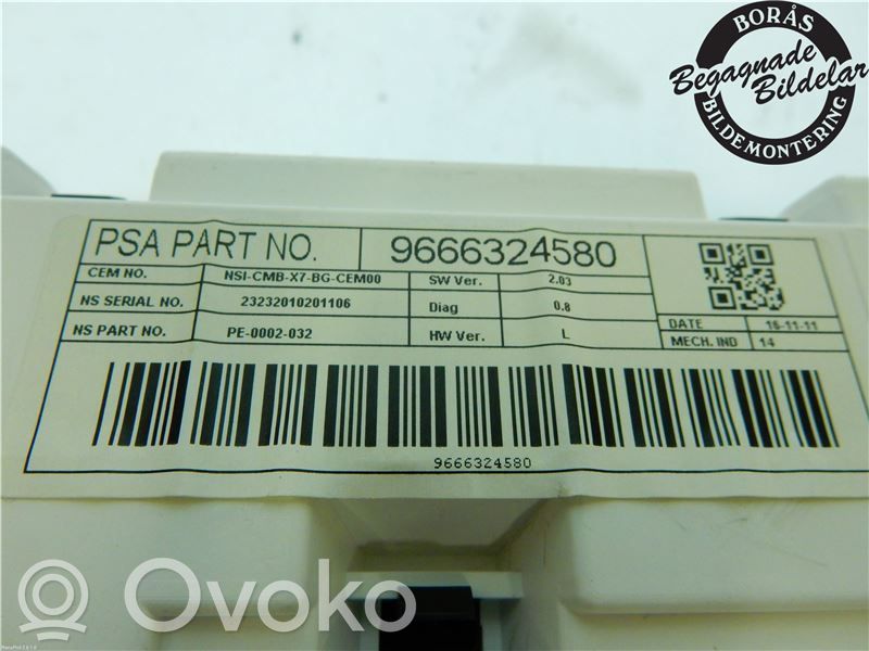 Citroen C5 Nopeusmittari (mittaristo) 