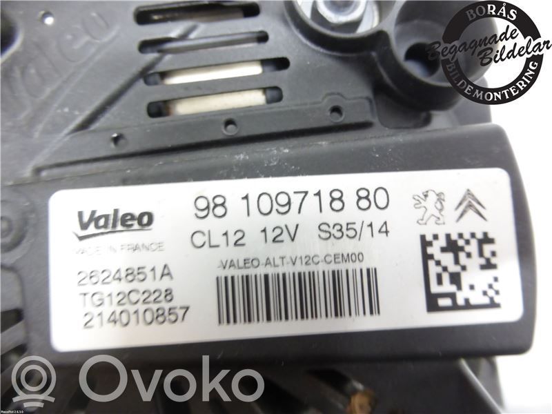 Alternador   9810971880,2624851A,9810971880