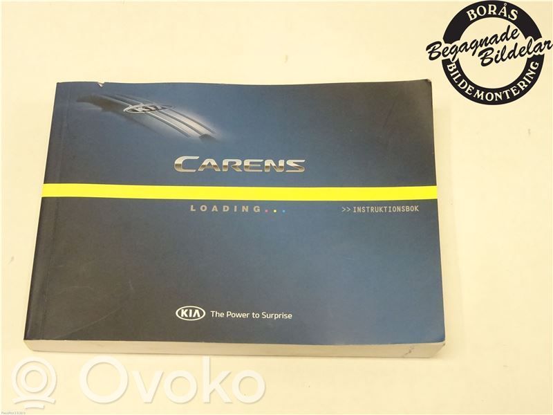 KIA Carens III Käyttöopas 