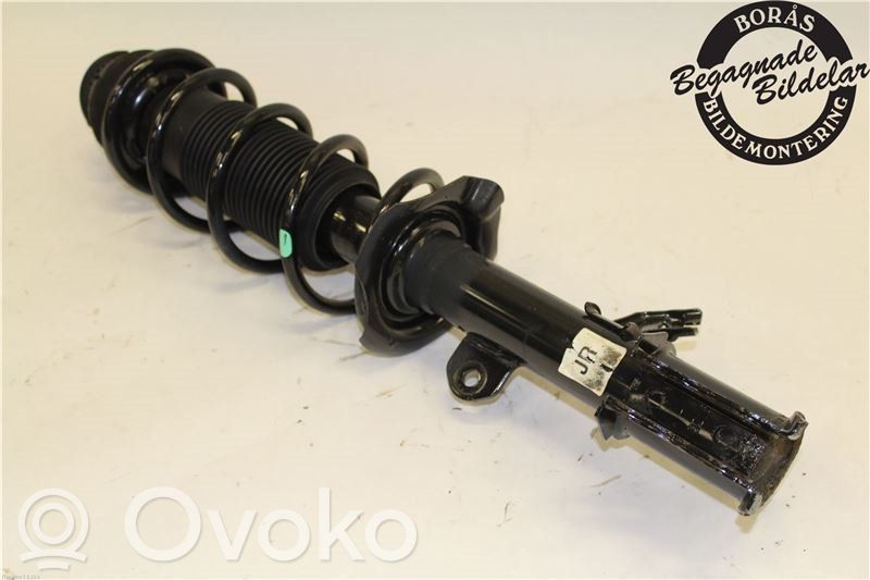 Front shock absorber with coil spring