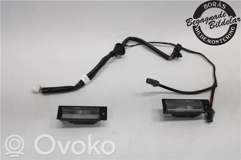 Number plate light   92501J7100
