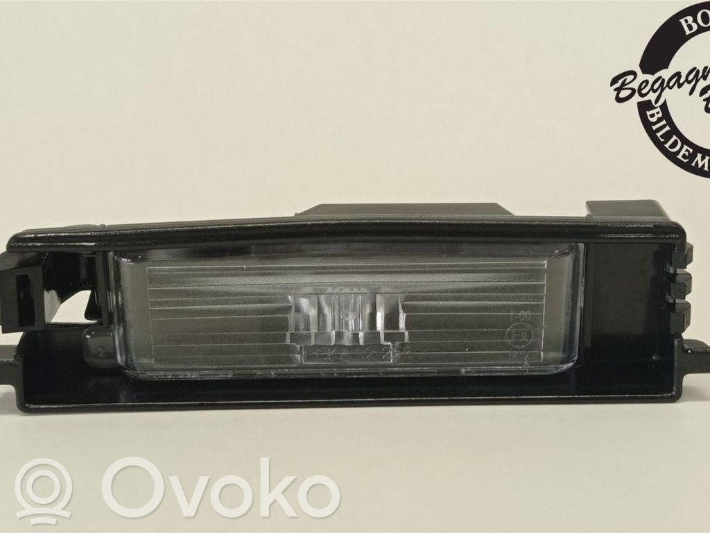 Peugeot 108 Éclairage de plaque d'immatriculation 