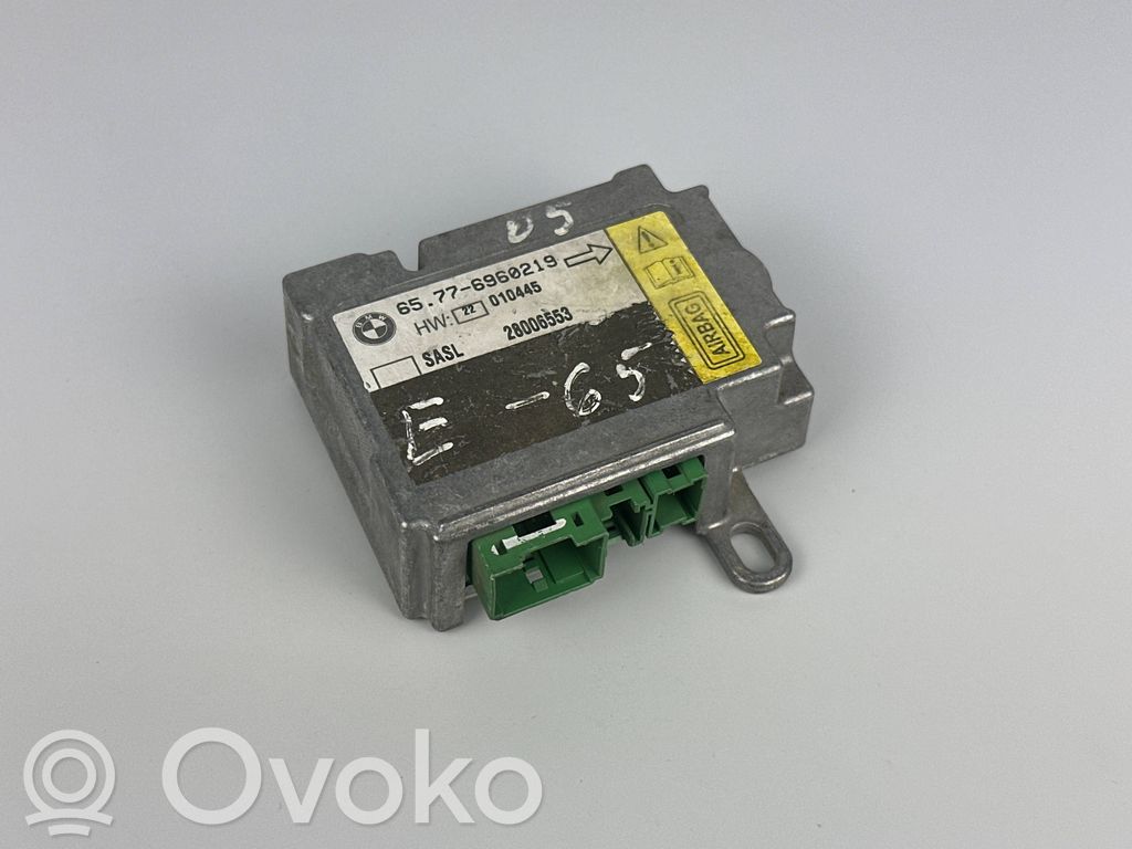 BMW 7 E65 E66 Gaisa spilvenu vadības bloks 