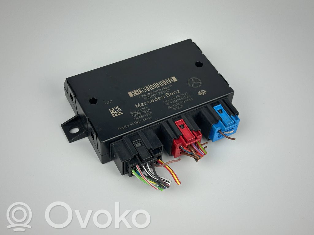 Mercedes-Benz C W204 Tow bar trailer control unit/module 
