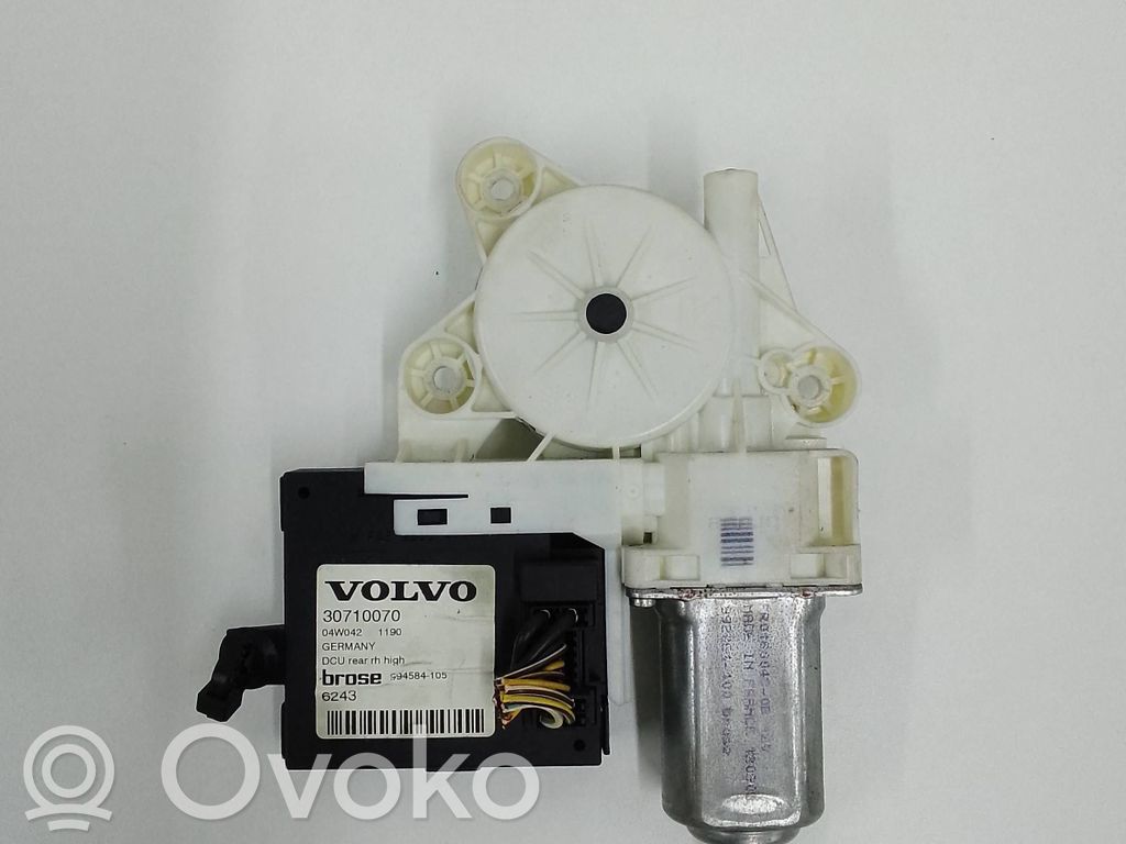 Volvo S40 Silniczek podnoszenia szyby drzwi tylnych 