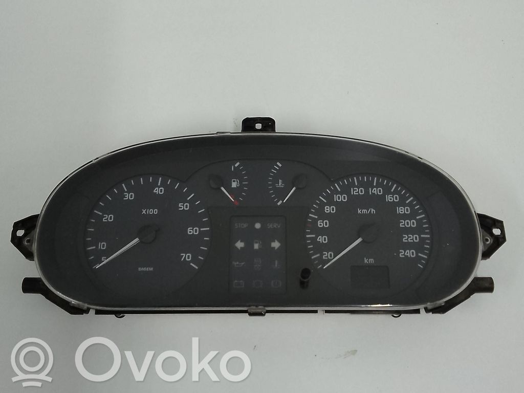 Renault Scenic I Licznik / Prędkościomierz 