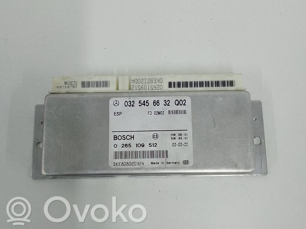 Mercedes-Benz E W211 ESP (stability system) control unit 