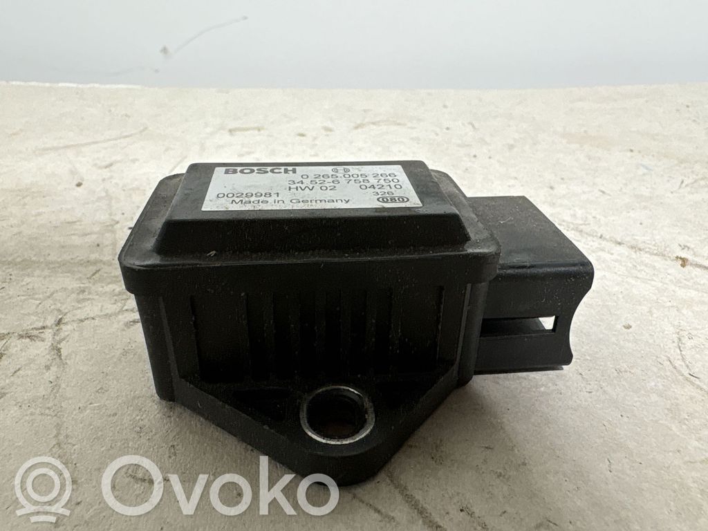 BMW 5 E60 E61 ESP acceleration yaw rate sensor 