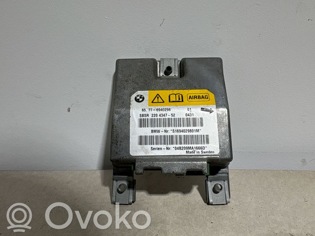BMW 5 E60 E61 Airbag control unit/module 