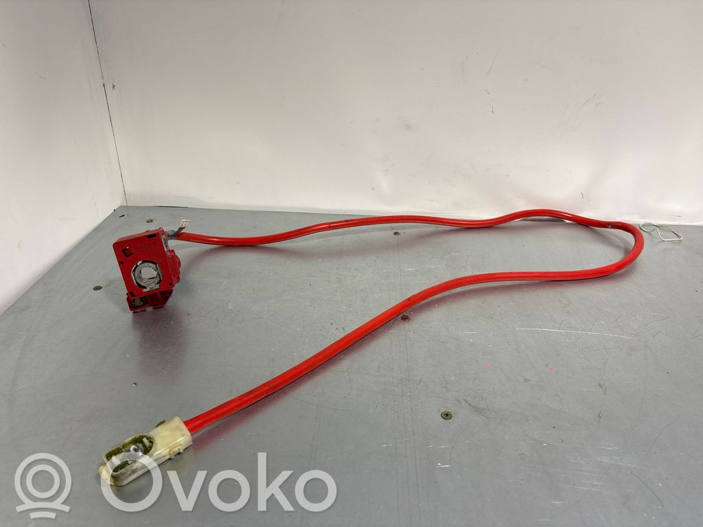 BMW 5 E60 E61 Pliusinis laidas (akumuliatoriaus) 
