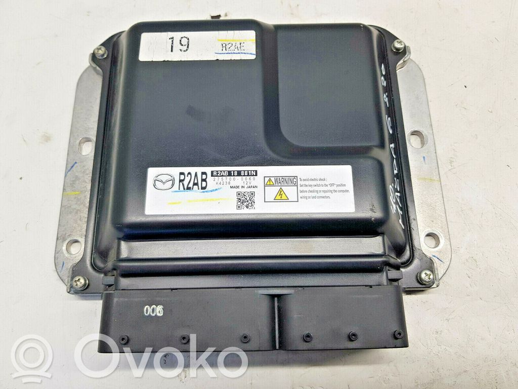 Engine control unit/module ECU   R2AB18881N,R2AB18881N