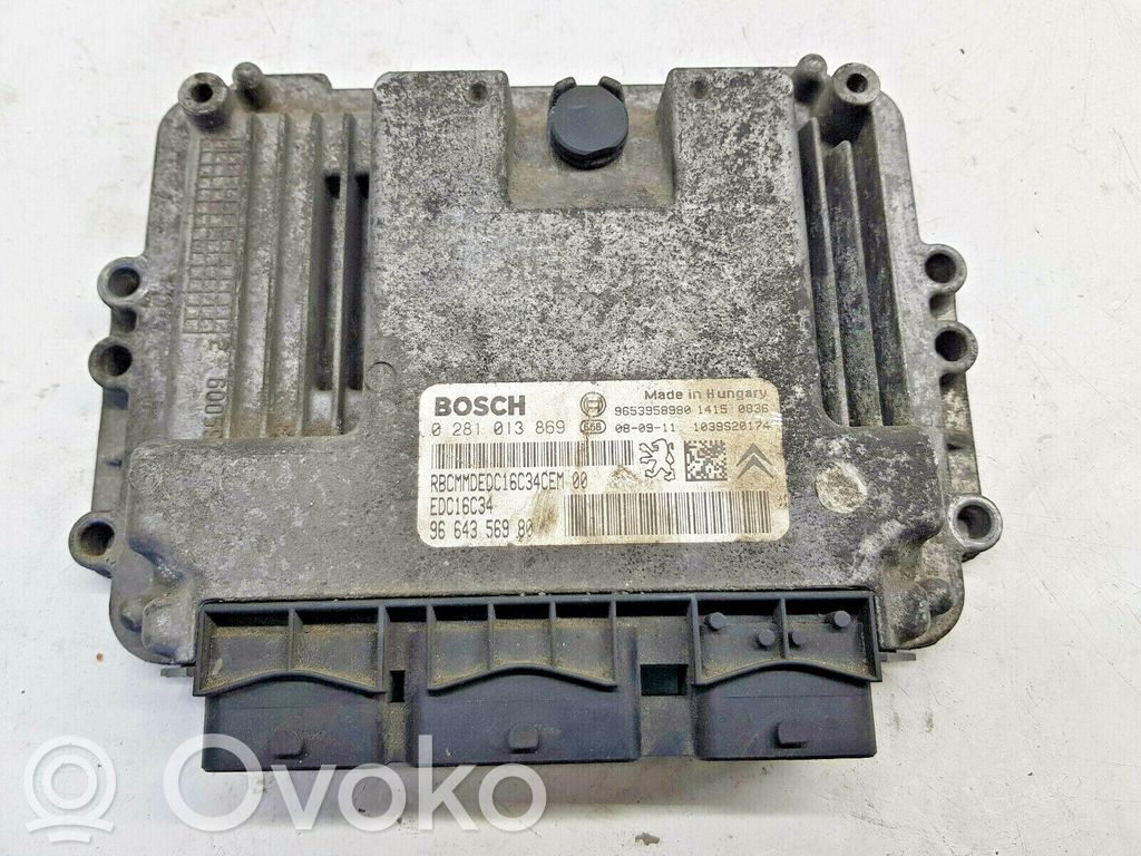 Engine control unit/module   0281013872,NR1629