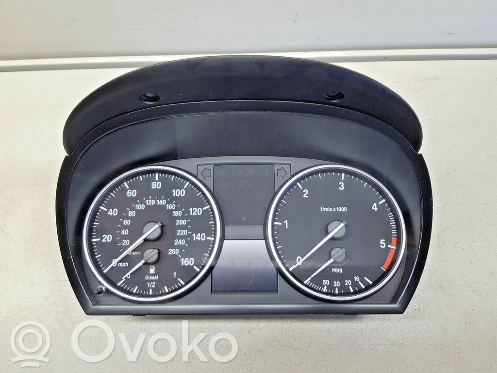 BMW 3 E90 E91 Speedometer (instrument cluster) 