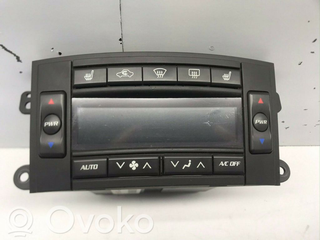 Cadillac CTS Climate control unit 