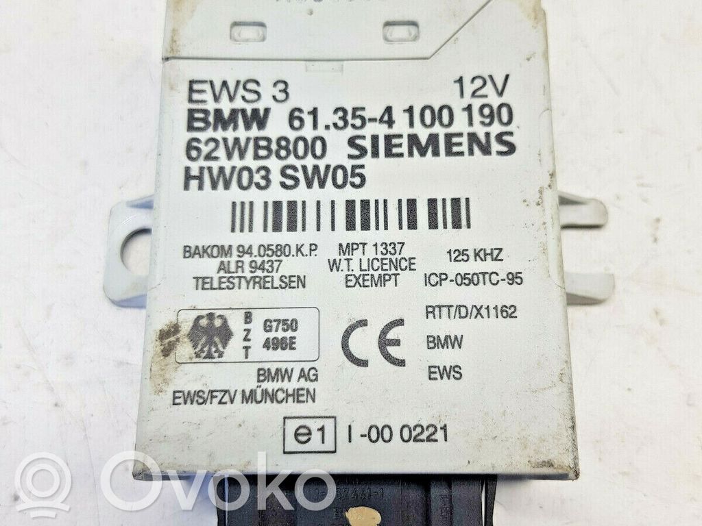 Immobilizer control unit/module   61354100190,NR2000