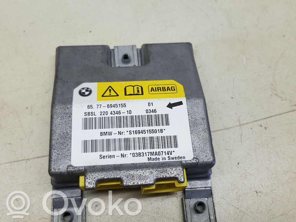 BMW 5 E60 E61 Airbag control unit/module 