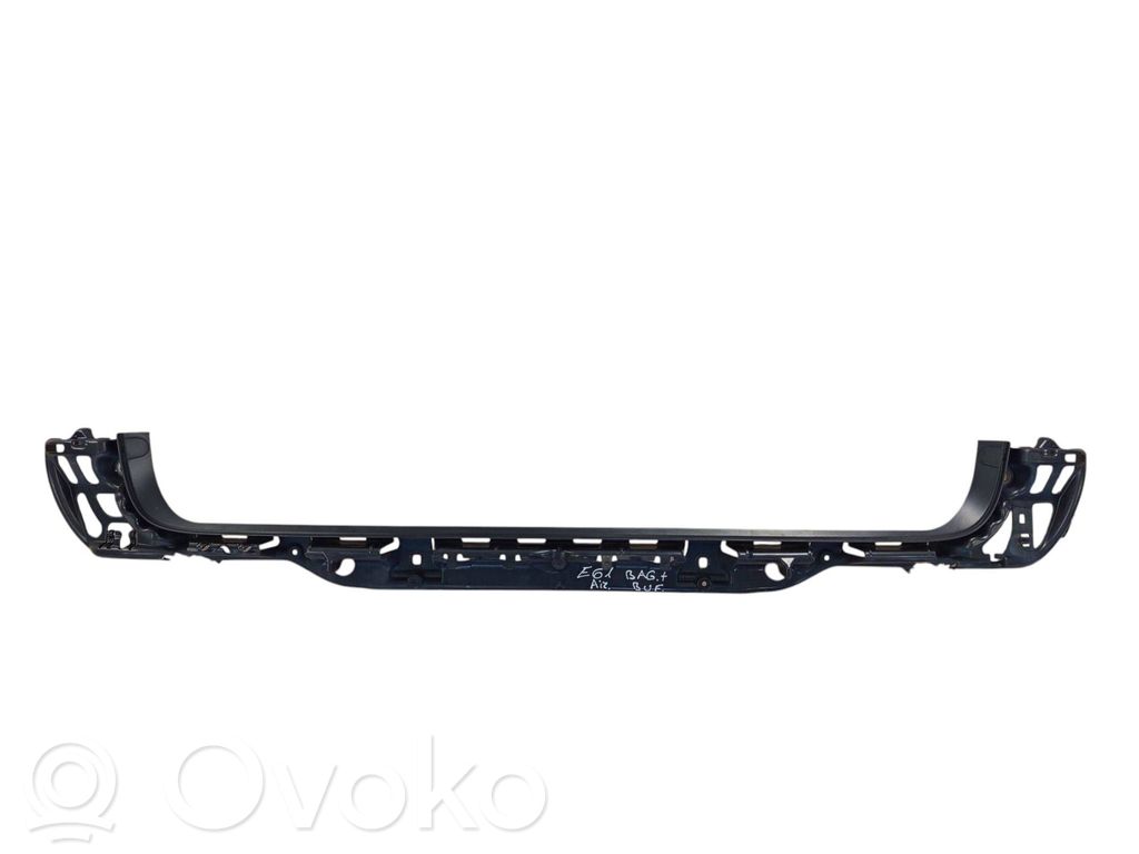 BMW 5 E60 E61 Staffa di rinforzo montaggio del paraurti posteriore 