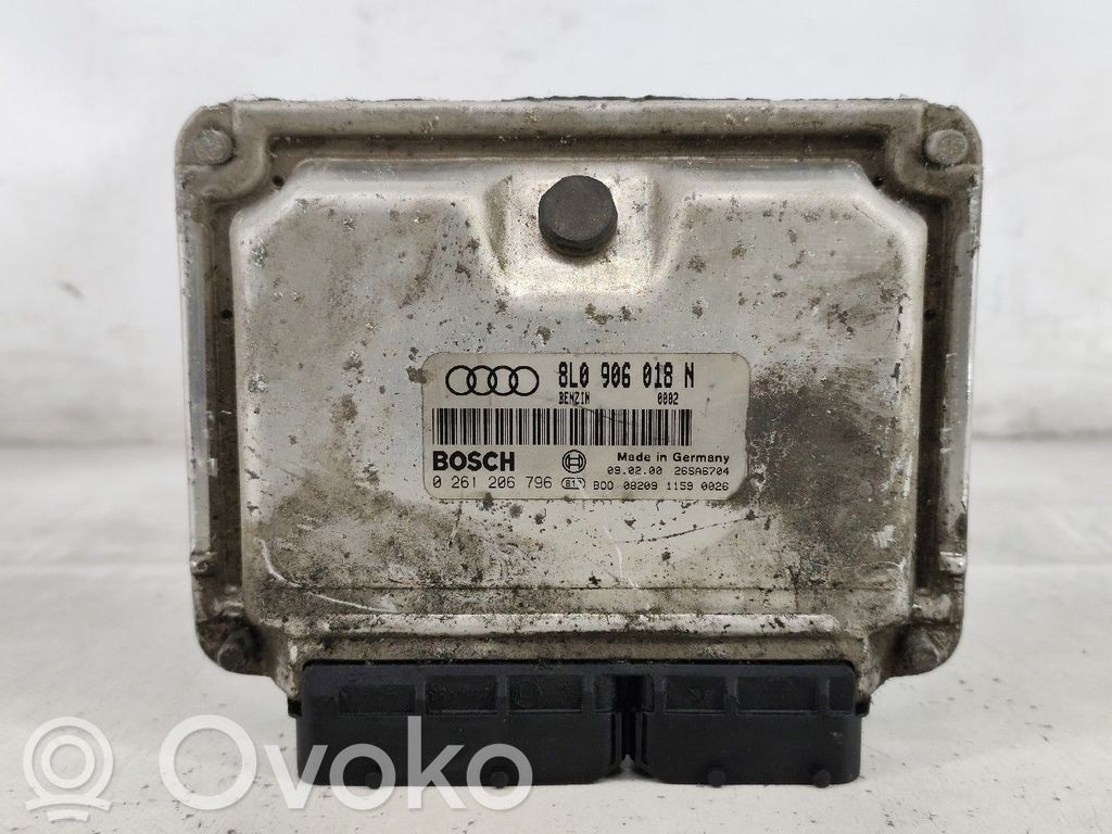Engine control unit/module   8L0906018N,0261206796