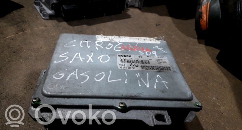 Unidad de control/módulo del motor   0261203736,9620398980