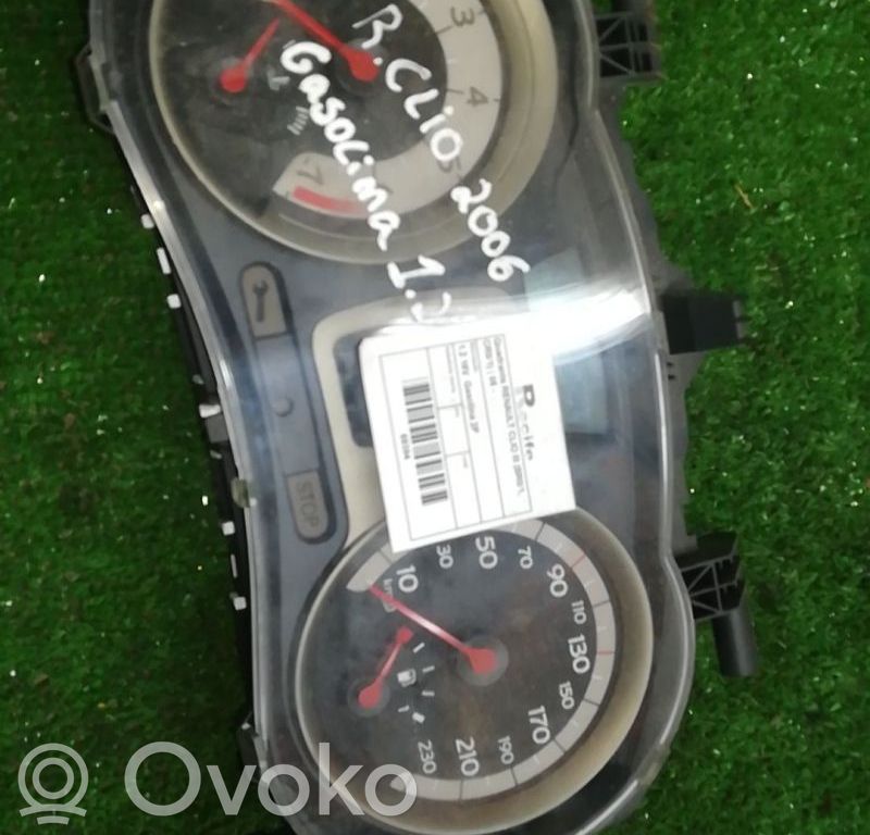 Speedometer (instrument cluster)   8200628781H
