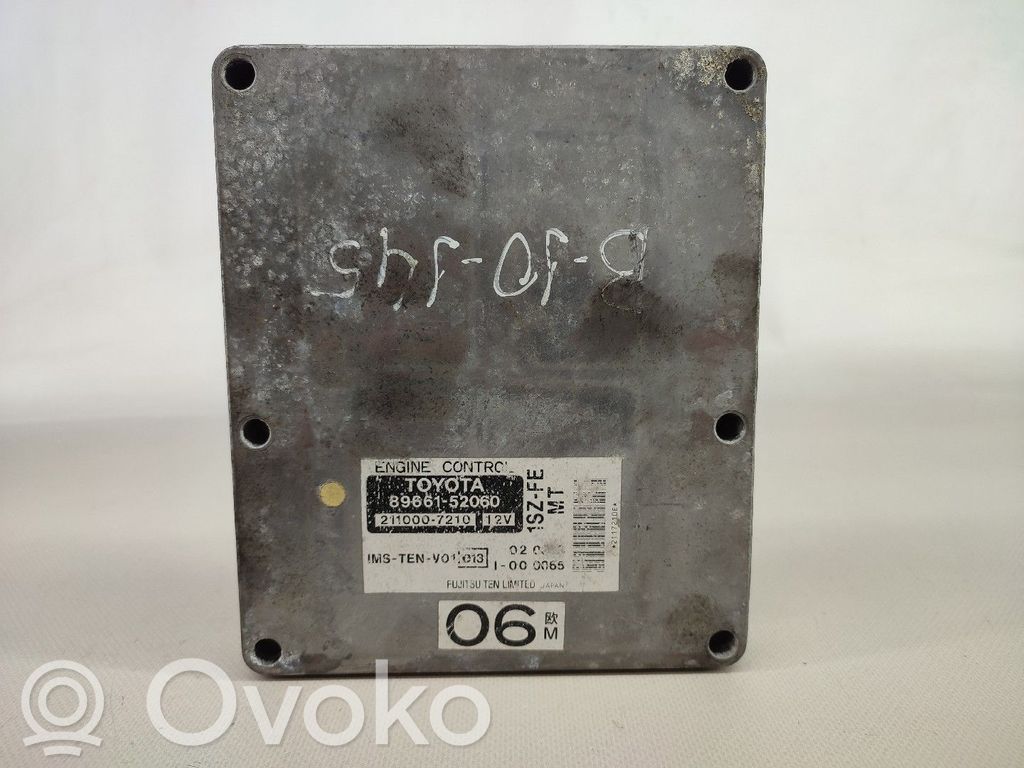 Unidad de control/módulo del motor   8966152060,2110007210
