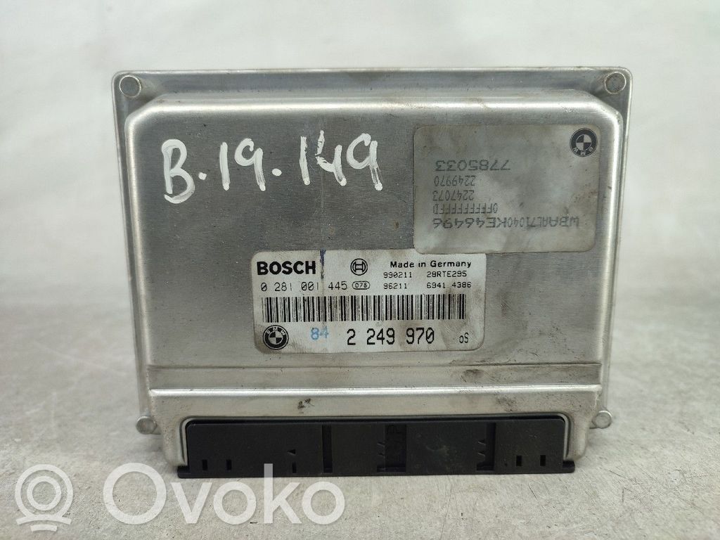 Variklio valdymo blokas   0281001445