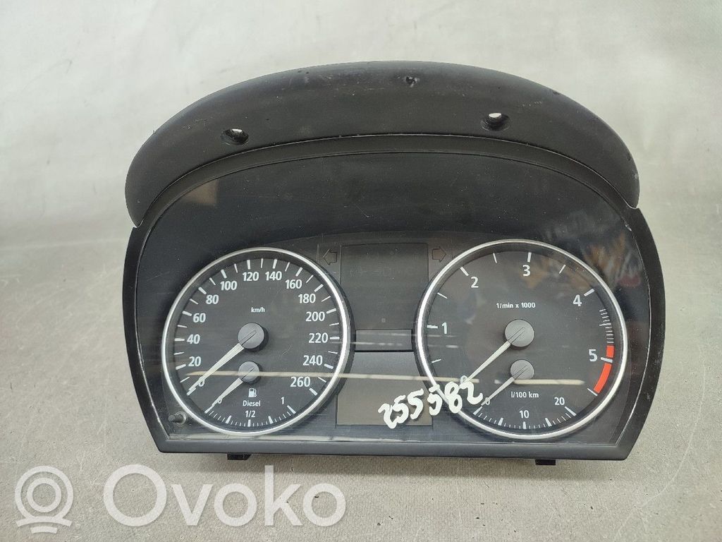 BMW 3 E90 E91 Speedometer (instrument cluster) 