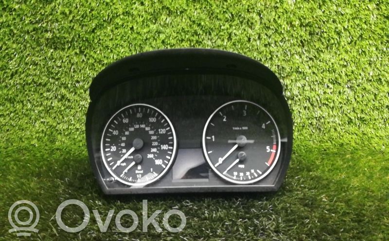BMW 3 E90 E91 Speedometer (instrument cluster) 