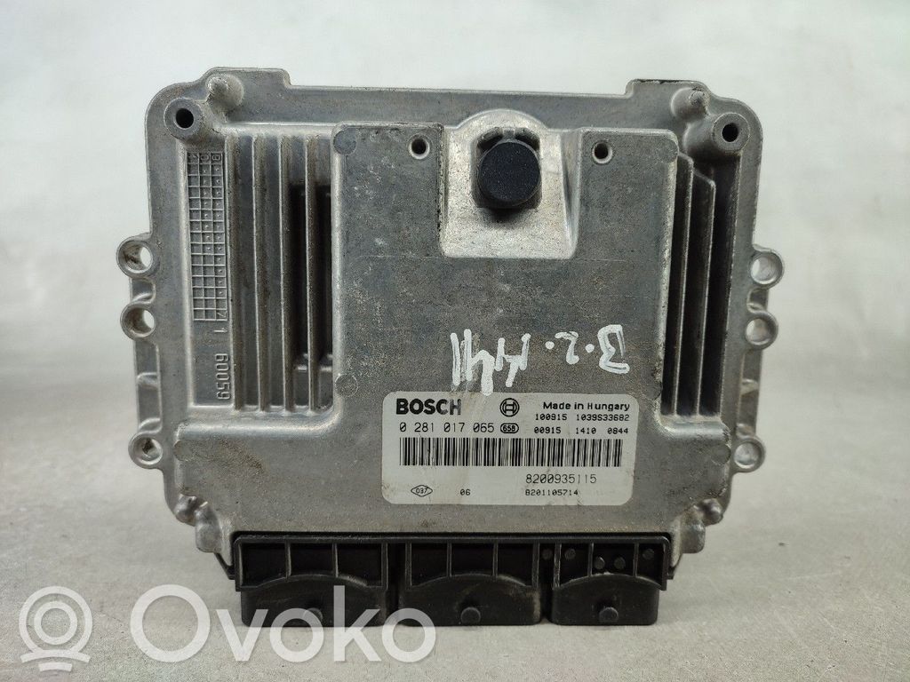 Unitate/modul de control motor   0281017065,8200935115