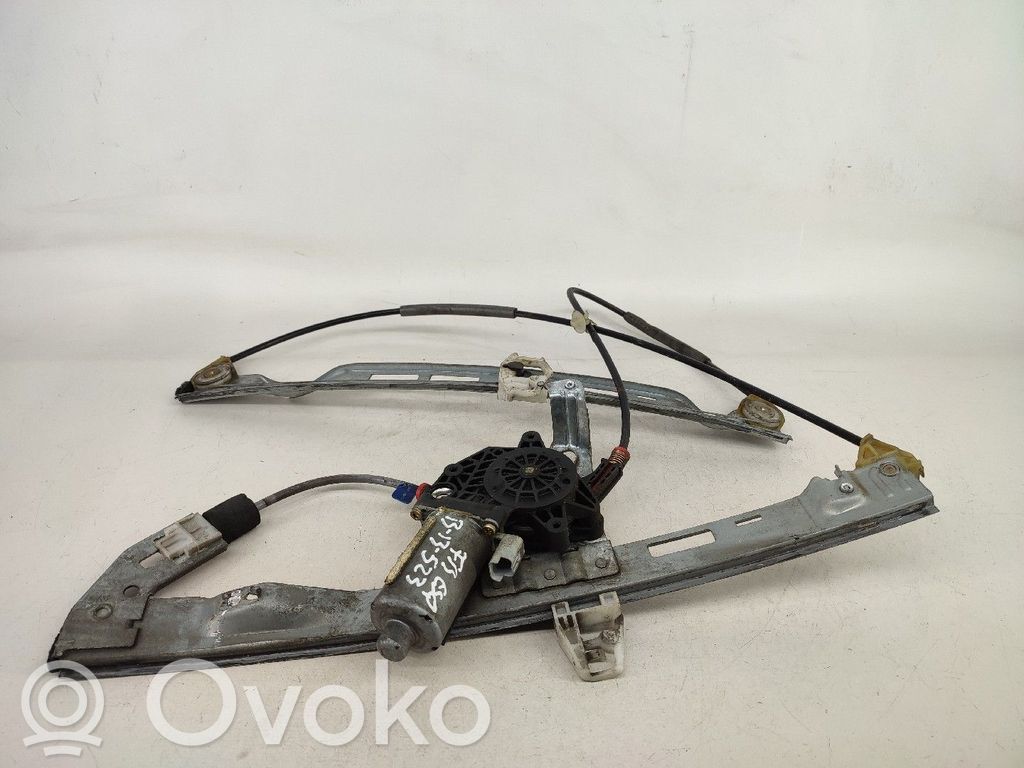 Peugeot 206 Meccanismo di sollevamento del finestrino anteriore senza motorino