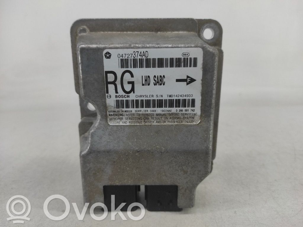 Chrysler Voyager Sterownik / Moduł Airbag 