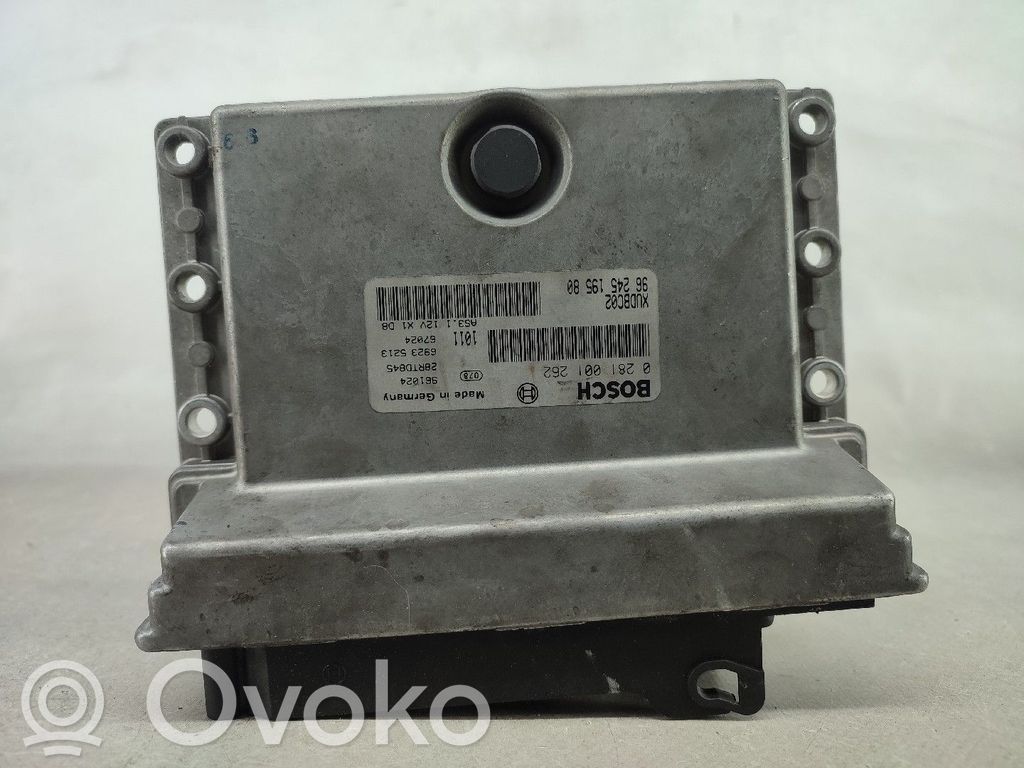 Unidad de control/módulo del motor   9624519580,0281001262