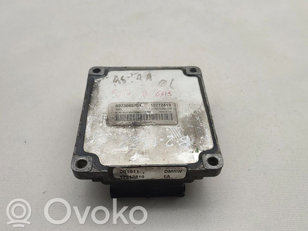 Engine control unit/module   8973065751,12212819