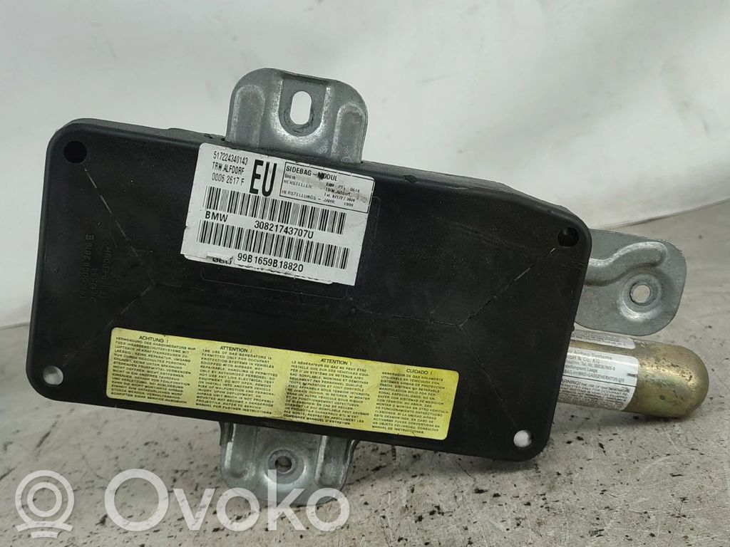 Sėdynės oro pagalvė   30821743707U