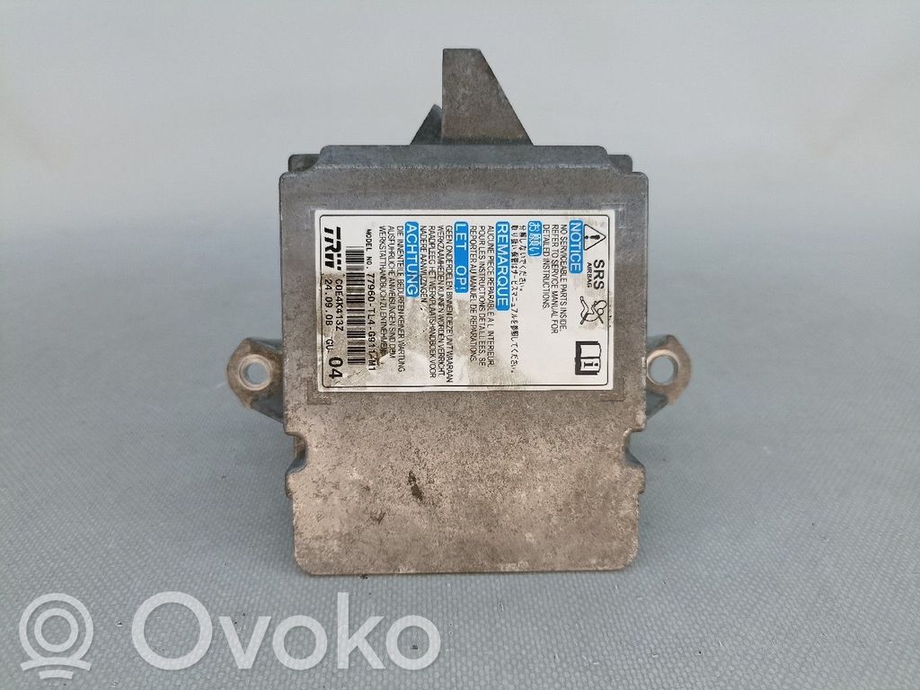 Airbag control unit/module   77960TL4G911M1,1ENCAIXEPARTIDO